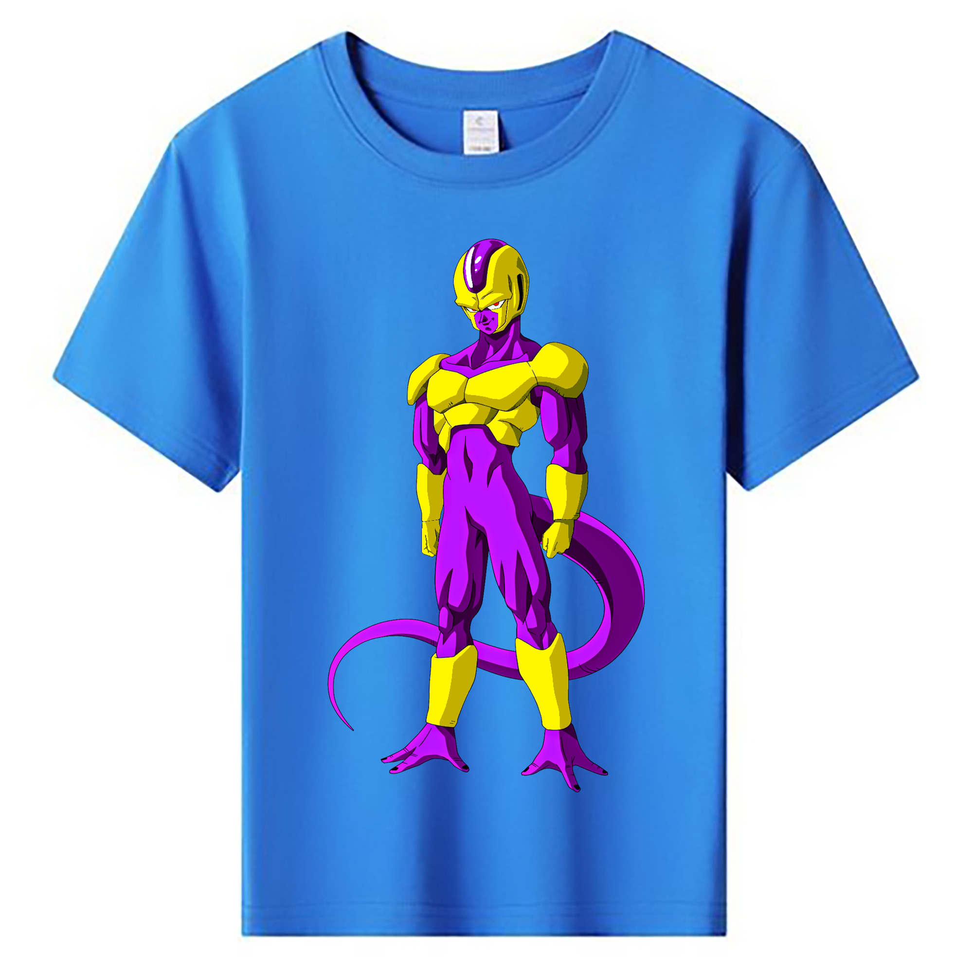 （画像用） ドラゴンボール フリーザ DRAGON BALL Frieza 綿100％キッズTシャツ（フロントプリント）